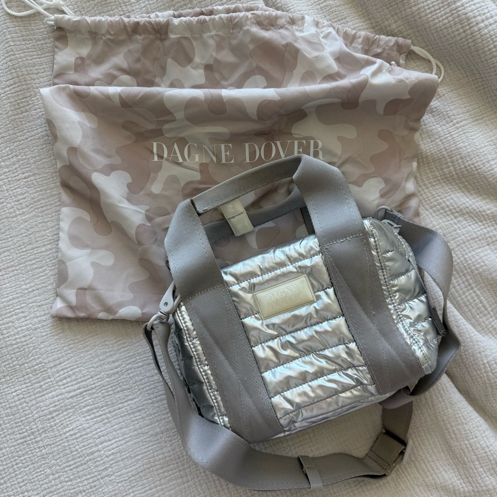 Dagne Dover Landon Carryall Extra Small - Silver Puff